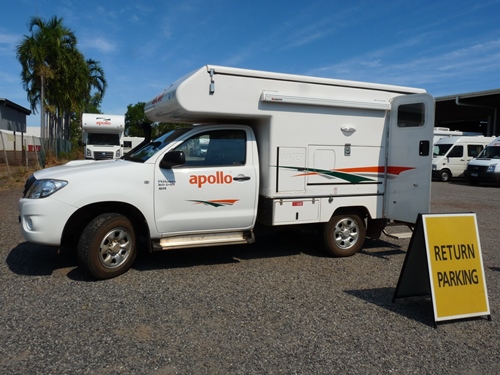 Camperabgabe bei Apollo